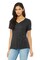 Women’s Relaxed Triblend V-Neck Short Sleeve Tee Shirt| RADYAN®